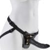 Fetish Fantasy Gold Designer Strap On Black/Gold 7 Inch
