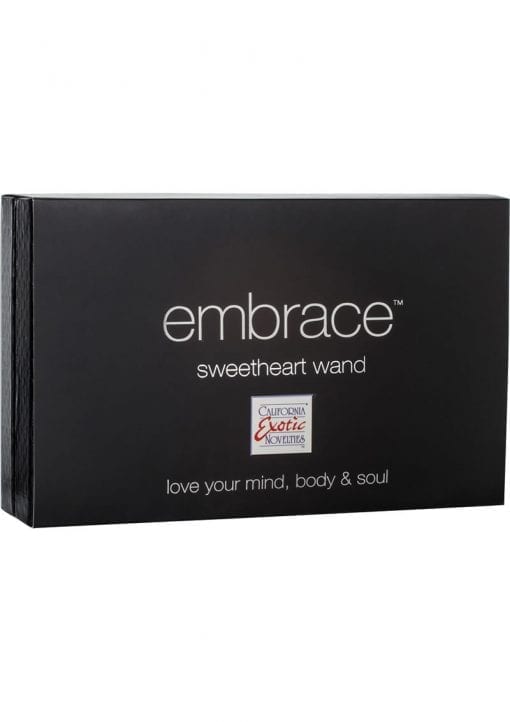 Embrace Sweetheart Wand Silicone Triple Vibe Waterproof Grey