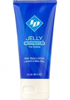 ID Jelly Extra Thick Water Based Lubricant 2 Ounce Travel Tube