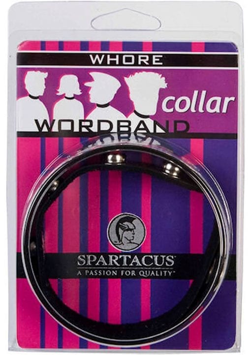Wordband Collar Whore