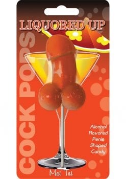 Liquored Up Cock Pops Lollipop Mai Tai