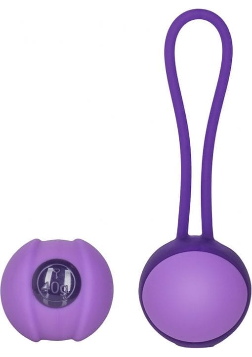 Key Mini Stella I Silicone Single Weighted Kegel Ball Set Lavender