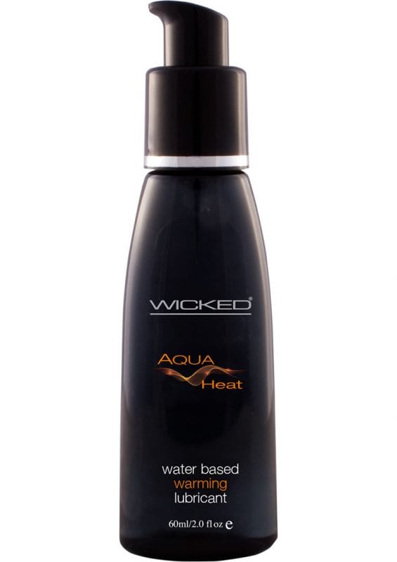 Wicked Aqua Heat Water Based Warming Lubricant 2 Ounce