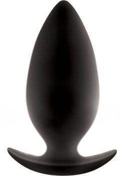 Renegade Spade Silicone Anal Plug Large Black