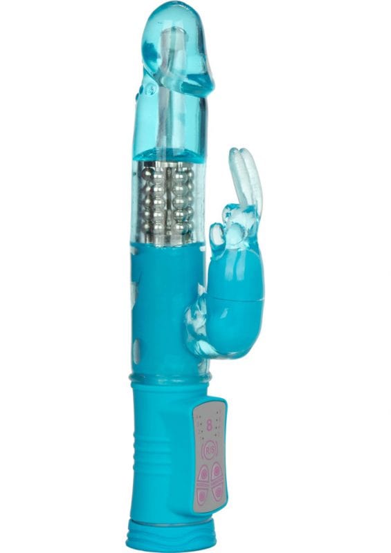Shanes World Jack Rabbit Vibrator Waterproof Blue 4.5 Inch