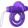 Fantasy C-ringz Remote Control Rabbit Cock Ring Silicone Purple