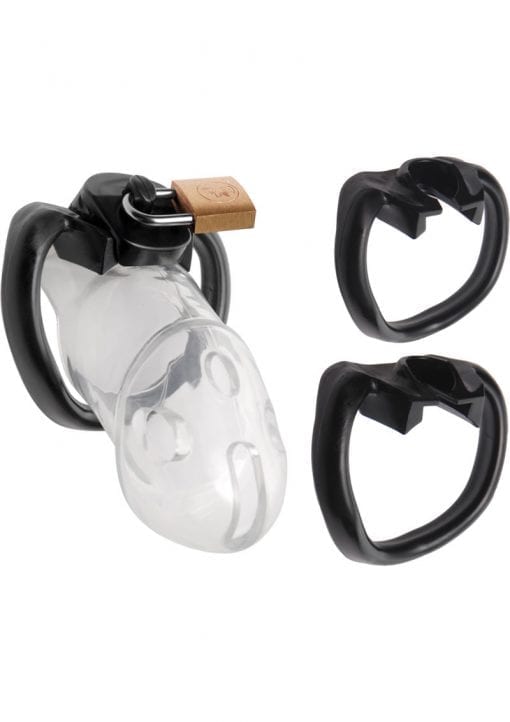 Master Series Rikers Locking Chastity Cage