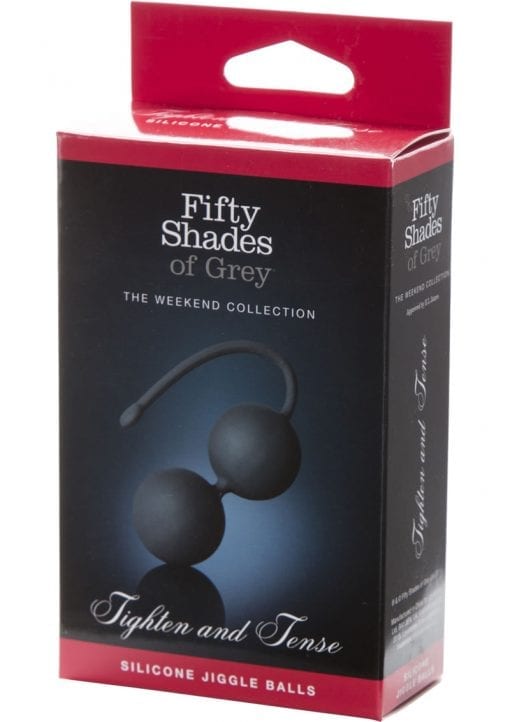 Fifty Shades Of Grey Tighten And Tense Silicone Jiggle Balls Black