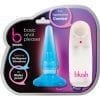 B Yours Basic Anal Pleasure Vibrating Anal Plug Waterproof 4.5 Inch Blue