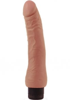 Au Naturel Miguel Latin Collection Realistic Vibrator Waterproof Brown 9 Inch