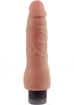 Au Naturel Tomas Latin Collection Realistic Vibrator Waterproof Brown 9 Inch