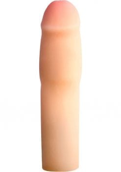 Performance 1.5 Inch Cock Xtender Sleeve Beige 6.75 Inch