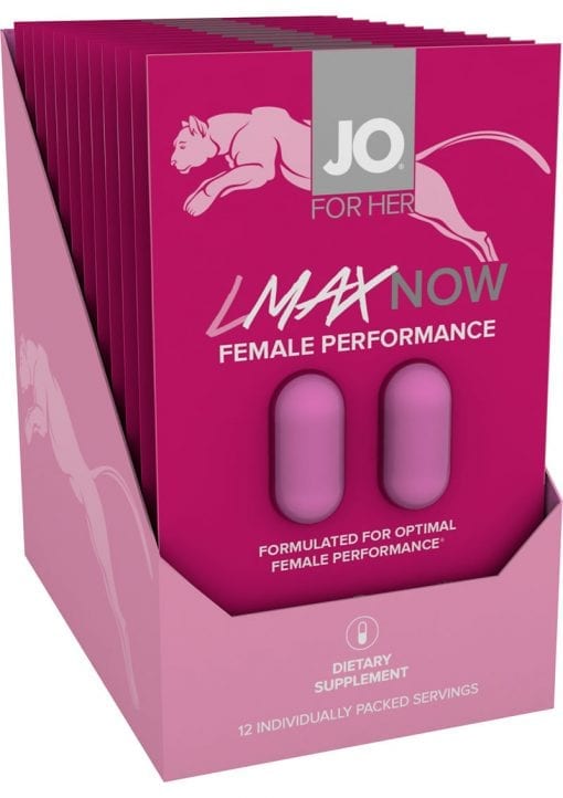 Jo LMAX Now Female Performance 2 Pill Pack 12/Display