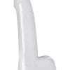 Jelly Rancher Smooth Rider 5in Dong With Balls - Clear