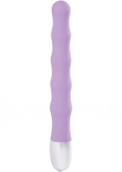 Minx Silky Touch Bullet Vibrator Anal Probe Waterproof Purple 7 Inch