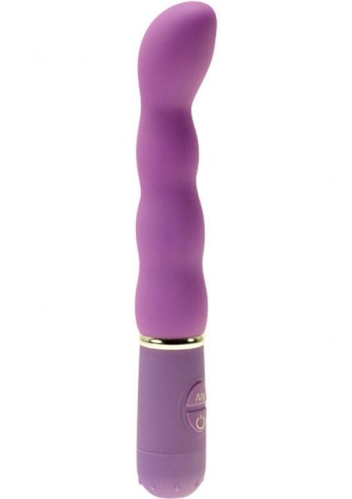 Minx Bliss G Spot Silicone Vibrator Waterproof Purple 5.5 Inch