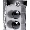 Master Series Jaded Glass Ben Wa Balls Black