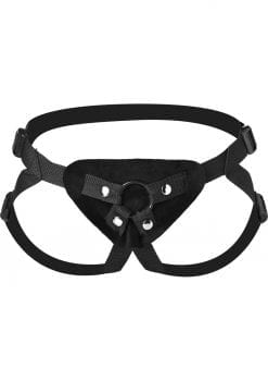 Frisky Adjustable Strap On Harness Black