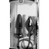 Master Series Expand Inflatable Anal Plug Black 3.5 Inches