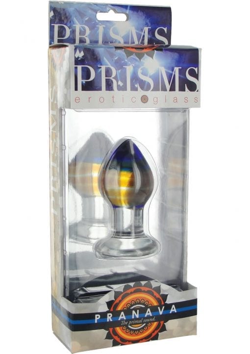 Prisms Pranava Glass Derrière Plug Multi Color