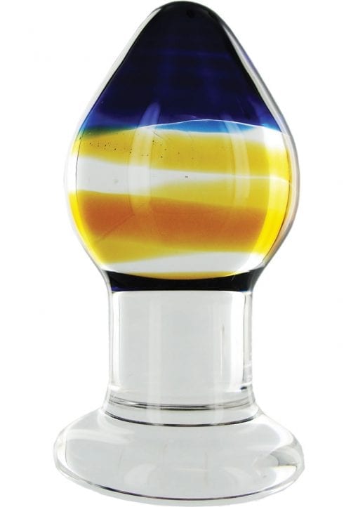Prisms Pranava Glass Derrière Plug Multi Color