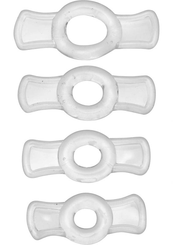 Size Matters Endurance Penis Ring Set Clear