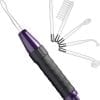 Zeus Deluxe Twilight Violet Wand With 5 Attachments