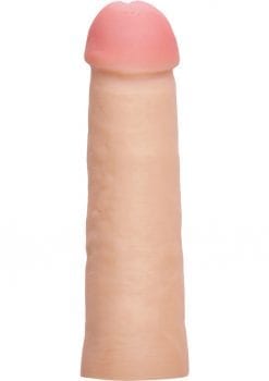 Size Matters Mega Enlarger Penis Enhancer Sleeve Flesh 8.75 Inch