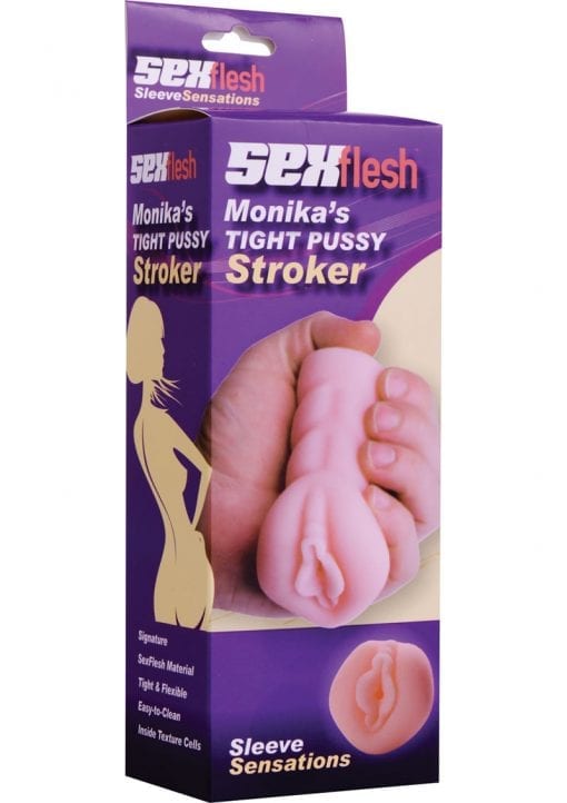 Sex Flesh Monika`s Tight Pussy Stroker Flesh 4 Inch