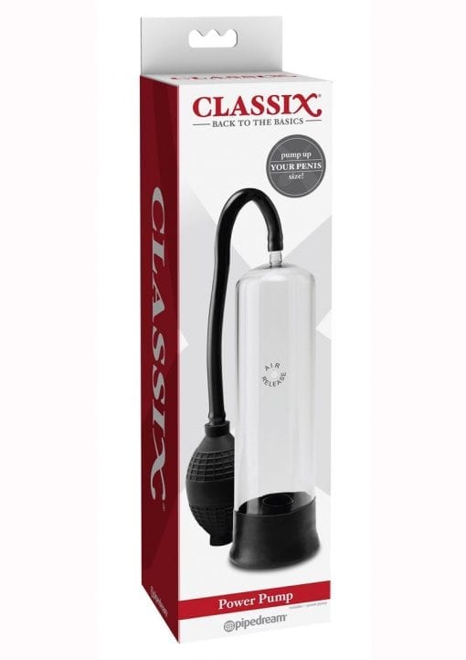 Classix Power Pump 7.5 Inch Clear
