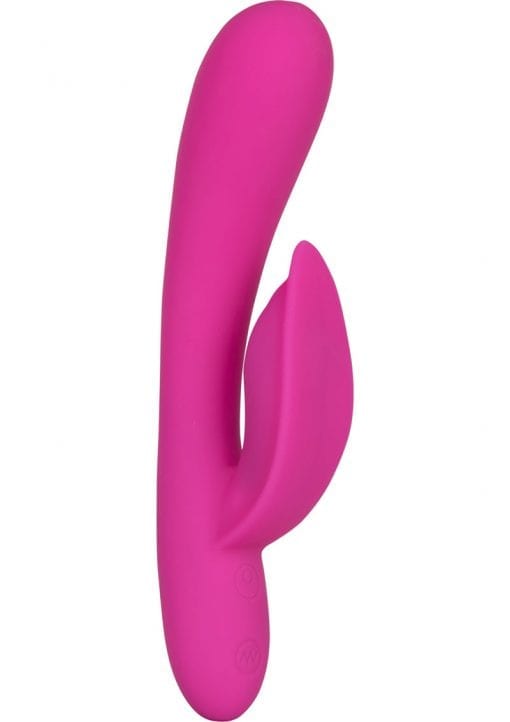 Embrace Silicone Massaging Tickler Waterproof Pink 5 Inch