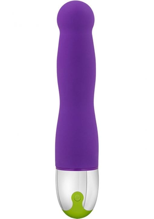 Aria Energy Silicone Vibrator Waterproof Purple 7.90 Inch