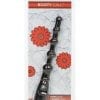Booty Call Booty Flexer Silicone Beaded Anal Probe Waterproof Black 5.75 Inch