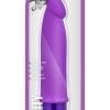 Luxe Purity Silicone Vibrating Dong Waterproof Purple 7.5 Inch