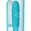 Luxe Cozi Mini Silicone Vibe Waterproof Aqua 4.75 Inch