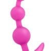 Luxe Be Me 3 Anal Silicone Fuchsia