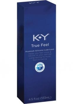 KY True Feel Premium Silicone Lubricant 4.5 Ounce
