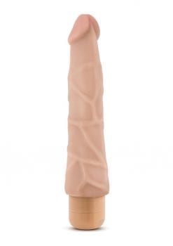 Dr. Skin Cock Vibe 01 Realistic Vibrator Splash Proof Natural 9 Inch