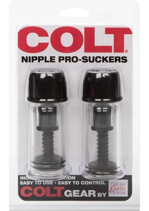 Colt Nipple Pro Suckers Black 4 Inch