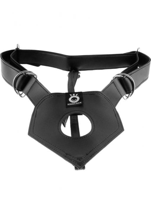 King Cock Play Hard Harness Black