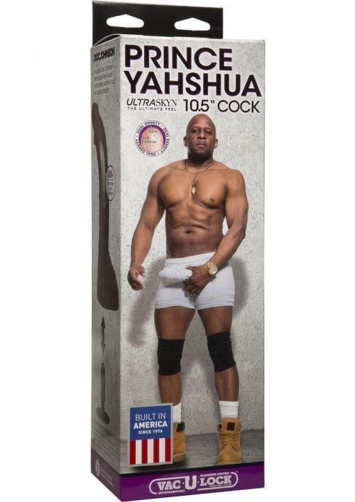 Signature Cocks Prince Yahshua Dildo 10.5in - Chocolate