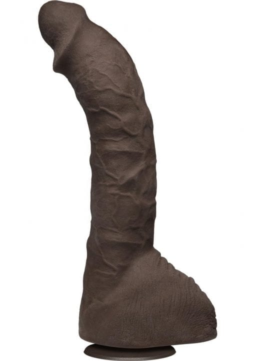 Signature Cocks Prince Yahshua Dildo 10.5in - Chocolate