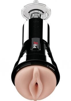 elite cock compressor vibrating stroker with airbag technology