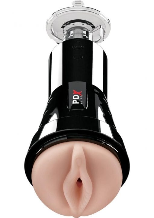 elite cock compressor vibrating stroker with airbag technology