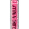 Clone A Willy Silicone Vibrating In Home Penis Molding Kit Glow In The Dark Pink