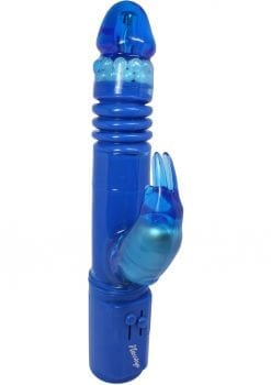 Deep Stroker Rabbit Vibrator Blue