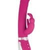 Nasstoys Energize Silicone Heat Up Bunny 2 Waterproof Pink 9 Inch