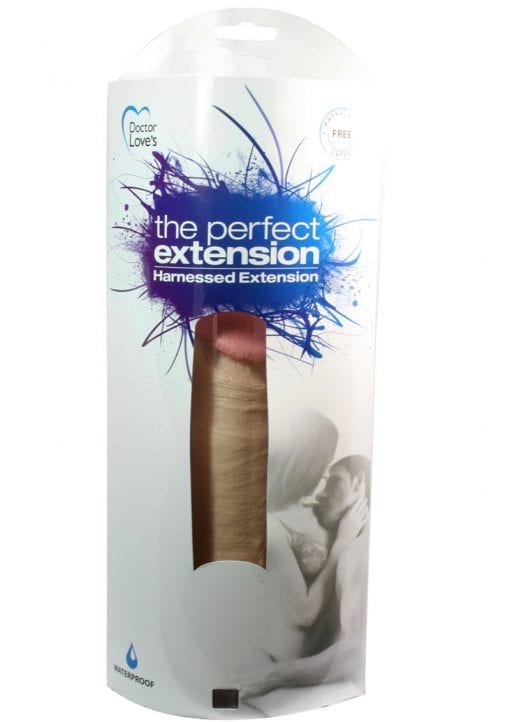 Doctor Loves The Perfect Extension Harnessed Extension 7 Inch Flesh