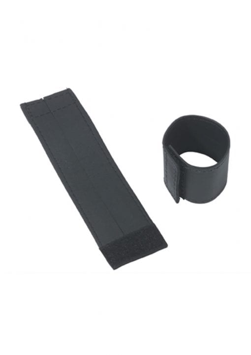 C And B Gear Velcro Stretcher Leather 1.5 Inch Black