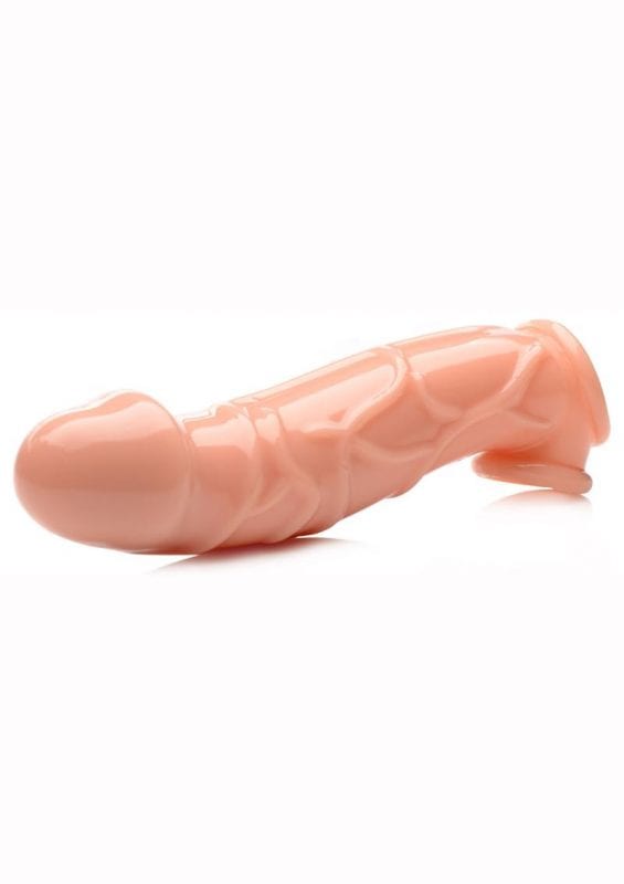 Size Matters 2 Inch Penis Extender Sleeve Flesh 9 Inches